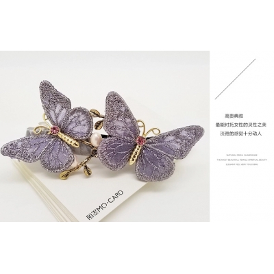 Hot Sale Spring Butterfly Hairpin Girl Hair Pin